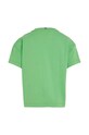 Fete Tommy Hilfiger tricou de bumbac pentru copii KG0KG07256.PPYX verde