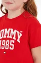 Dječja pamučna majica kratkih rukava Tommy Hilfiger Za djevojčice