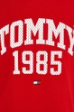 rosso Tommy Hilfiger t-shirt in cotone per bambini