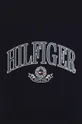 čierna Detské bavlnené tričko Tommy Hilfiger