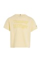 Tommy Hilfiger tricou copii KG0KG07264.PPYX galben SS23