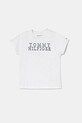 Tommy Hilfiger t-shirt bawełniany dziecięcy aplikacja biały KG0KG07269.PPYX
