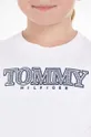 Παιδικό βαμβακερό μπλουζάκι Tommy Hilfiger Για κορίτσια