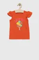 oranžová Detské tričko Birba&Trybeyond Dievčenský