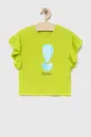zielony Birba&Trybeyond t-shirt dziecięcy Dziewczęcy