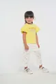 rumena Otroška kratka majica Birba&Trybeyond Dekliški