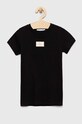 Calvin Klein Jeans gyerek póló IG0IG01945.PPYX fekete SS23