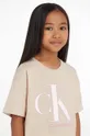 Calvin Klein Jeans t-shirt bawełniany dziecięcy Dziewczęcy