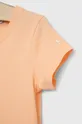narančasta Dječja pamučna majica kratkih rukava Calvin Klein Jeans