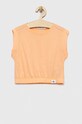 Calvin Klein Jeans top bawełniany dziecięcy bawełna pomarańczowy IG0IG01942.PPYX
