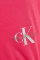 рожевий Дитяча бавовняна футболка Calvin Klein Jeans