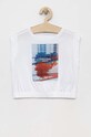 Calvin Klein Jeans t-shirt bawełniany dziecięcy IG0IG02020.PPYX biały SS23