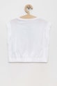 Dziewczynka Calvin Klein Jeans t-shirt bawełniany dziecięcy IG0IG02020.PPYX biały