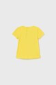 Mayoral t-shirt niemowlęcy 105.4F.BABY żółty SS23