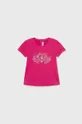 różowy Mayoral t-shirt niemowlęcy Dziewczęcy