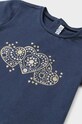 Dziewczynka Mayoral t-shirt niemowlęcy 105.4F.BABY granatowy