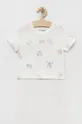 bijela Dječja pamučna majica kratkih rukava GAP x Disney Za djevojčice