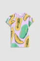 Παιδικό βαμβακερό μπλουζάκι Coccodrillo πολύχρωμο