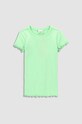 Coccodrillo t-shirt dziecięcy z elastanem zielony WC3143202BAG