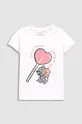 белый Детская футболка Coccodrillo x Tom And Jerry Для девочек