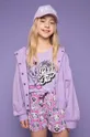 фіолетовий Дитяча футболка Coccodrillo x Looney Tunes Для дівчаток