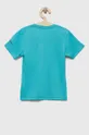 Columbia t-shirt dziecięcy Mirror Creek Short Sleeve Graphic Shirt turkusowy
