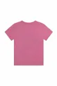 Дитяча бавовняна футболка Marc Jacobs рожевий