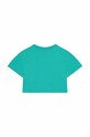 Dziewczynka Marc Jacobs t-shirt bawełniany dziecięcy W15655.156 zielony