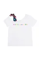 Dječja pamučna majica kratkih rukava Marc Jacobs bijela