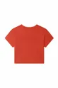 Detské bavlnené tričko Michael Kors červená