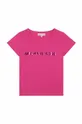 vijolična Otroška kratka majica Michael Kors Dekliški