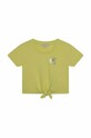 Michael Kors tricou copii uni galben R15167.114.150