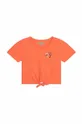 oranžová Detské tričko Michael Kors Dievčenský