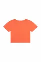 Dječja majica kratkih rukava Michael Kors narančasta