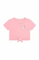 рожевий Дитяча футболка Michael Kors Для дівчаток