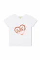 Otroška kratka majica Michael Kors bela