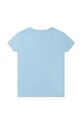 Karl Lagerfeld t-shirt bawełniany dziecięcy Z15412.156.162 niebieski SS23