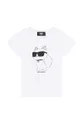 bílá Dětské tričko Karl Lagerfeld Dívčí