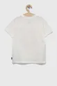 Παιδικό βαμβακερό μπλουζάκι Vans PSYCHEDELIC FLORAL BOX marshmallow λευκό