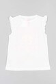 Dziewczynka zippy t-shirt bawełniany dziecięcy x Warner Bros ZKGAP0303.23034 biały