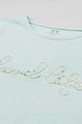 zippy t-shirt dziecięcy niebieski ZKGAP0303.23017