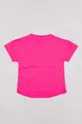 Otroška bombažna kratka majica zippy roza