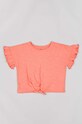 zippy t-shirt bawełniany dziecięcy bawełna pomarańczowy ZKGAP0303.23029