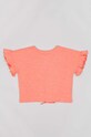 zippy t-shirt bawełniany dziecięcy ZKGAP0303.23029 pomarańczowy SS23