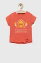 zippy t-shirt bawełniany dziecięcy 2-pack pomarańczowy