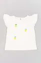 белый Детская футболка zippy Для девочек