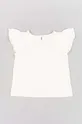 Otroška kratka majica zippy bela