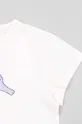 bijela Dječja pamučna majica kratkih rukava zippy