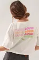 Roxy t-shirt bawełniany dziecięcy 100 % Bawełna organiczna