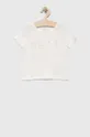 bela Otroška bombažna kratka majica Roxy Dekliški